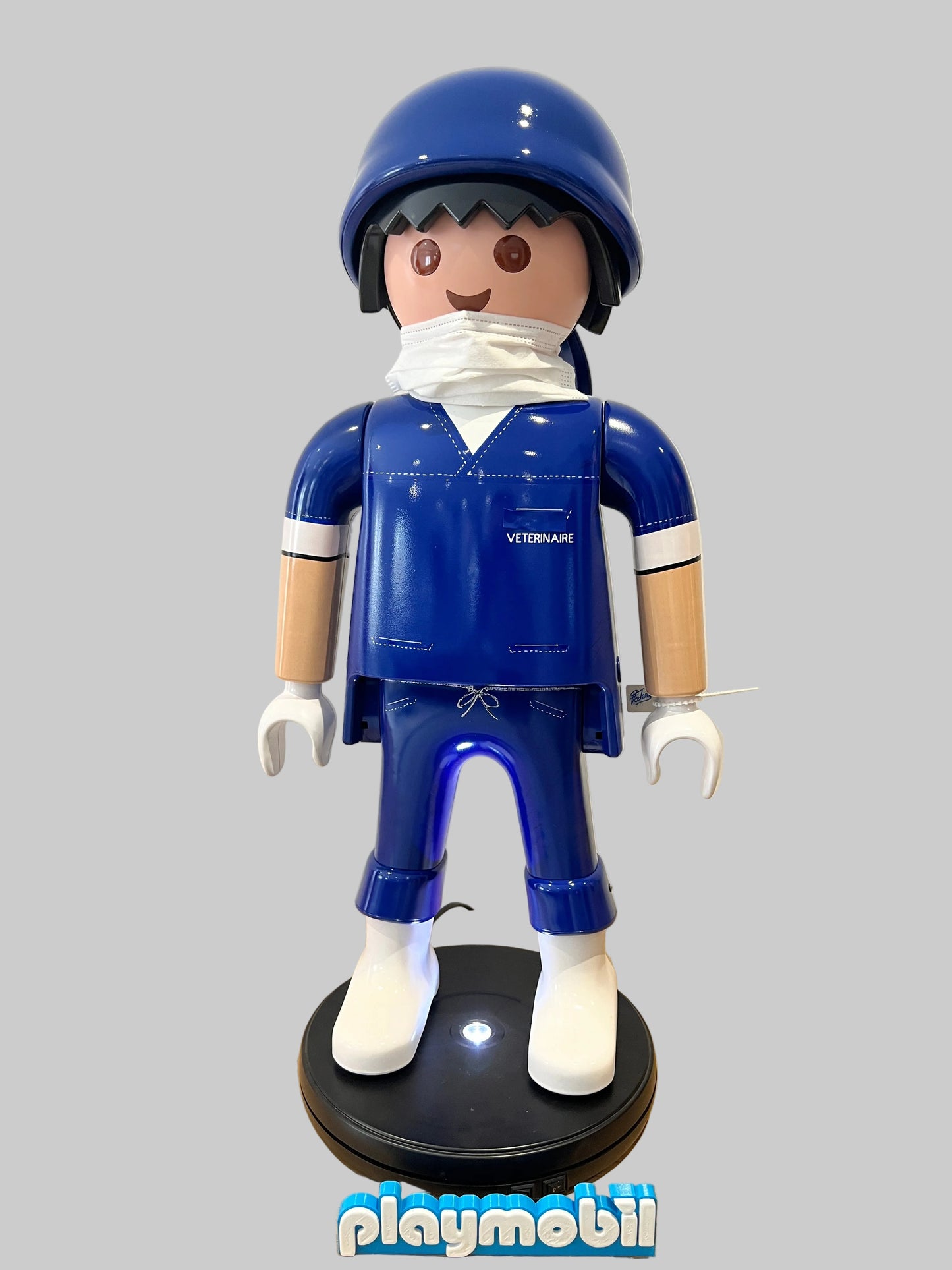 Pop Art Skulptur Playmobil XXL TIERARZT