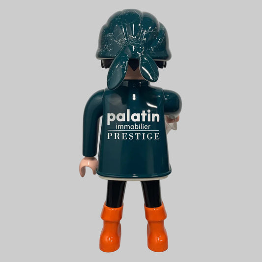 Playmobil XXL agent immobilier personnalisé