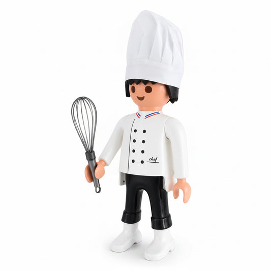 Playmobil XXL personnalisé CHEF CUISINIER - Pop Art