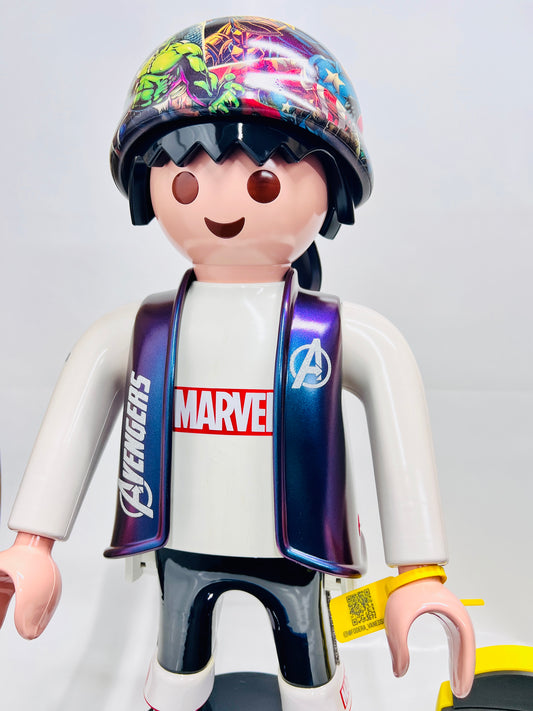 Playmobil XXL inspiré SUPER HEROS - Pop Art
