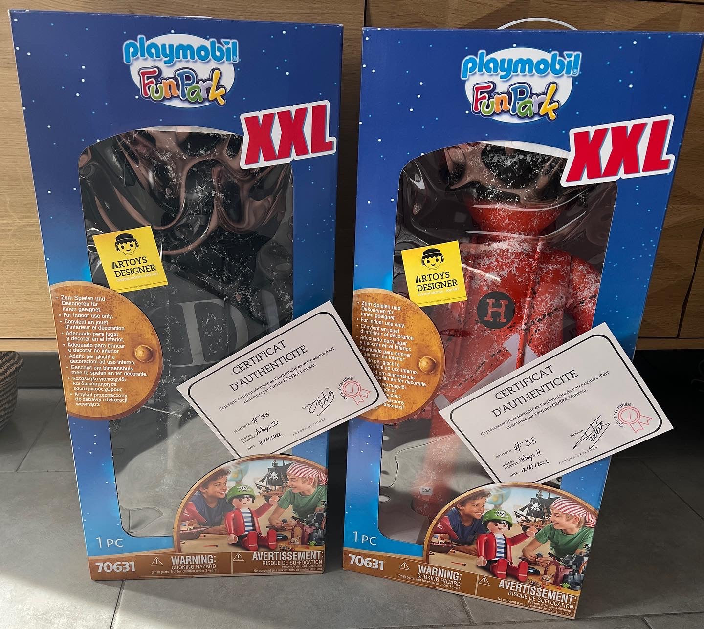 PLAYMOBIL XXL TIFFANY turquoise / effet marbre (100% PERSONNALISABLE)