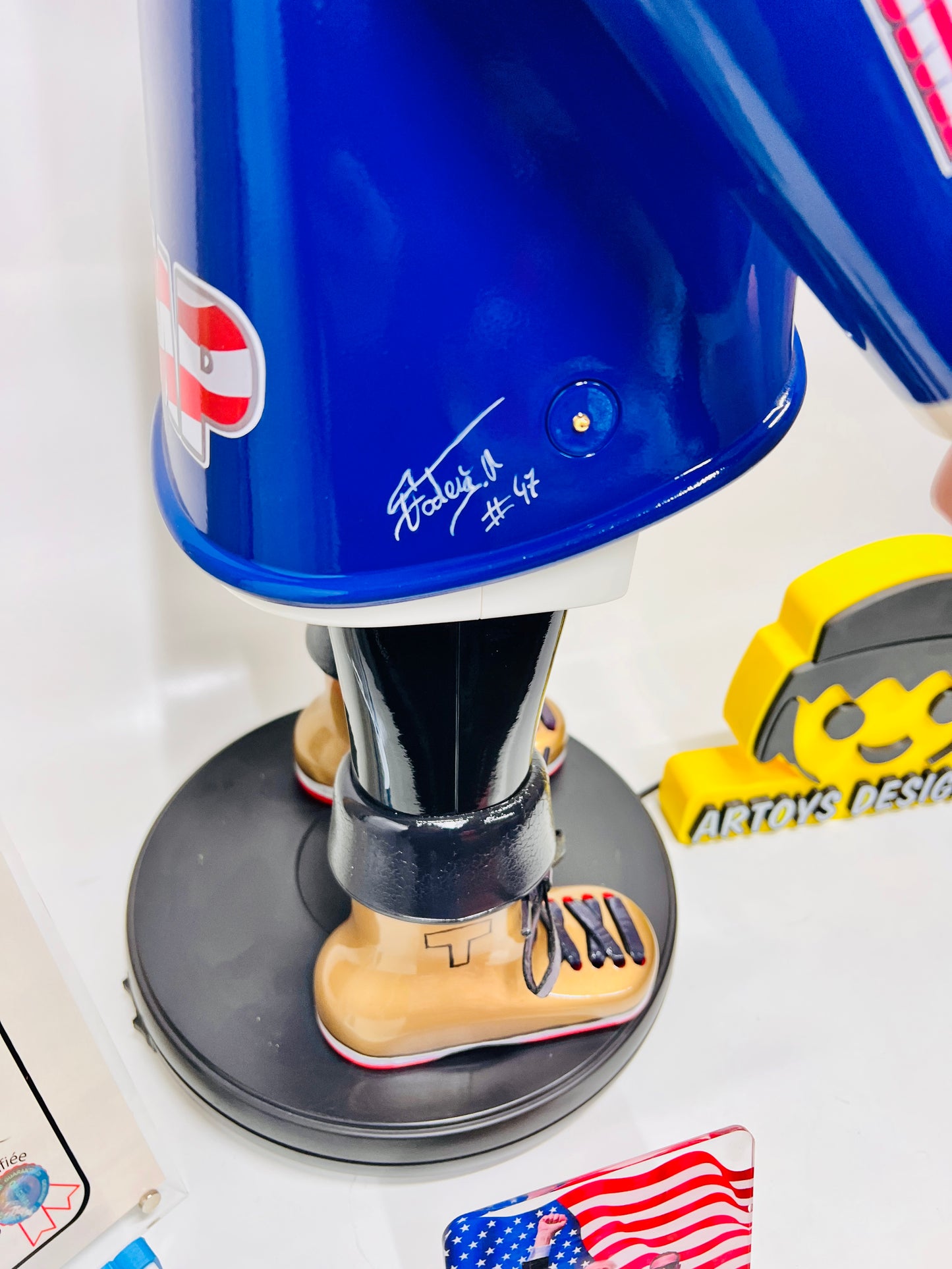 Playmobil XXL personnalisé USA - Pop Art