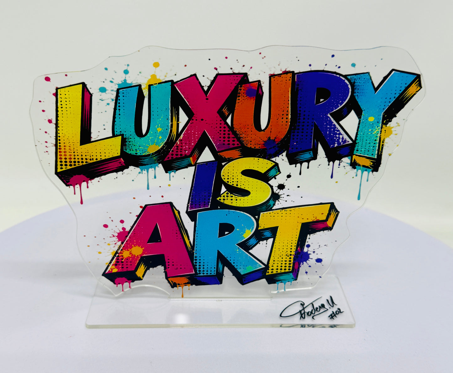 Sculpture LUXURY IS ART