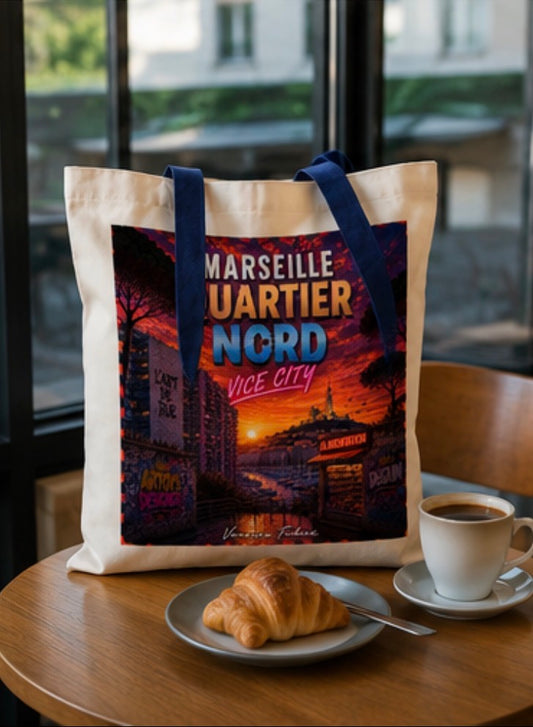 Tote Bag Marseille Quartier Nord – Vice City | ARTOYS DESIGNER