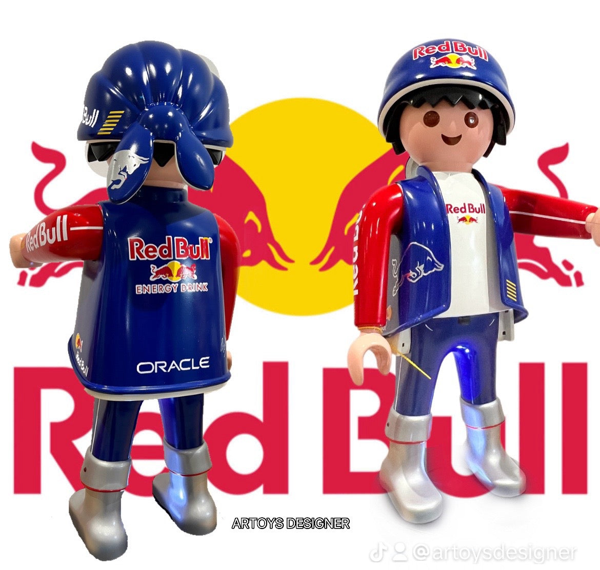 MASCOTTE PLAYMOBIL XXL REDBULL