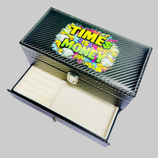Coffret Montres & Bijoux « TIME IS MONEY »