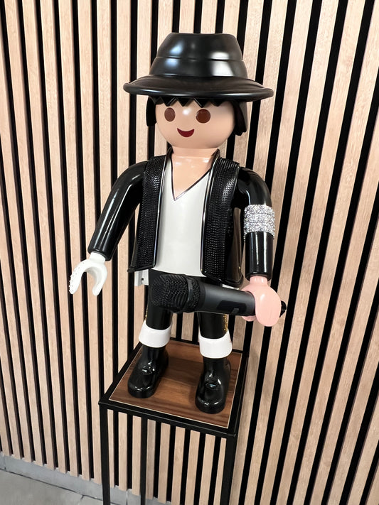Playmobil XXL personnalisé CHANTEUR & STAR - Pop Art