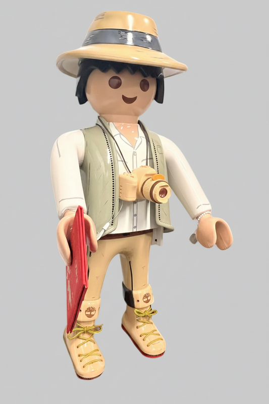 Playmobil xxl agence de voyage globe trotter