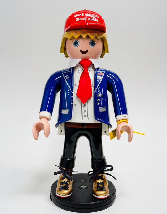 Playmobil XXL personnalisé USA - Pop Art
