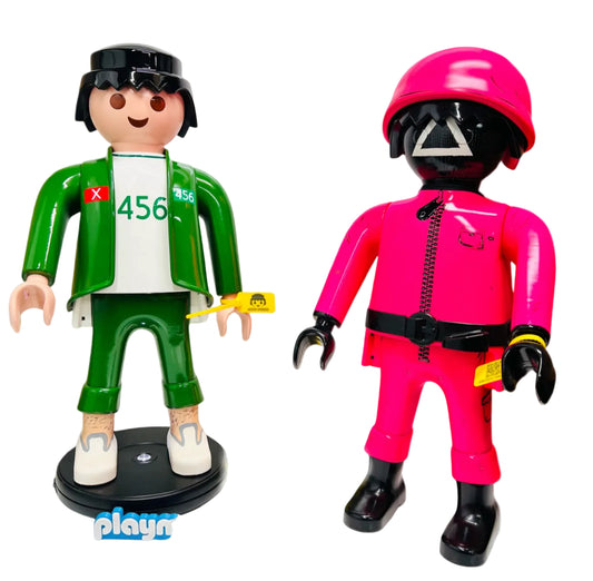 Playmobil XXL inspiré série SQUID GAME - Pop Art