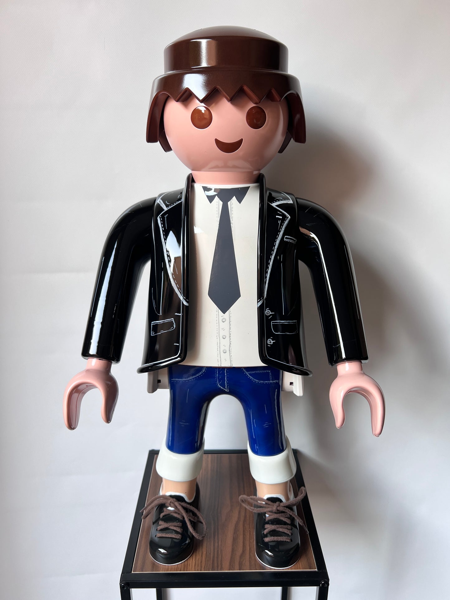 Sculpture Pop Art Playmobil XXL BUSINESS MAN
