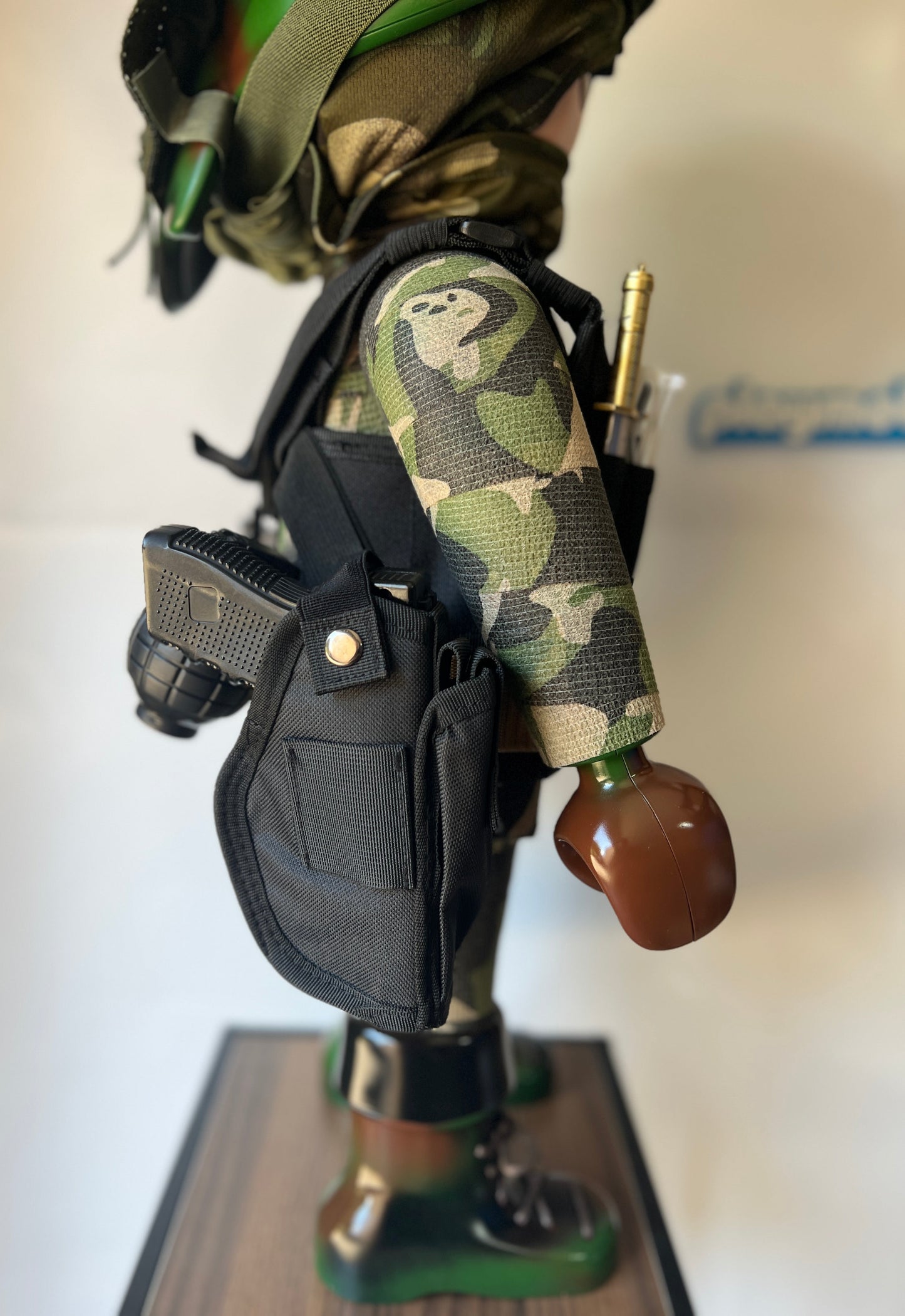 Playmobil XXL personnalisé MILITAIRE Italien - Pop Art
