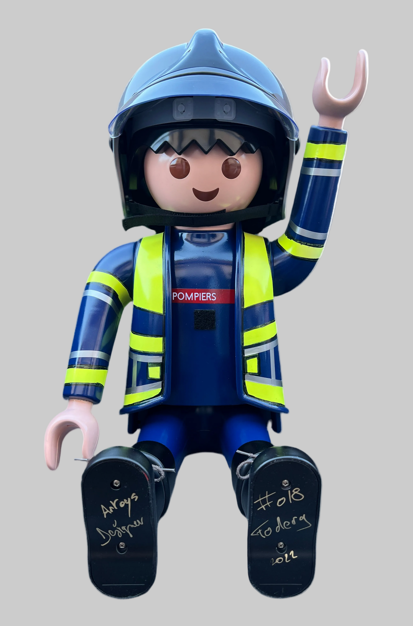 Playmobil XXL fireman personnalisé