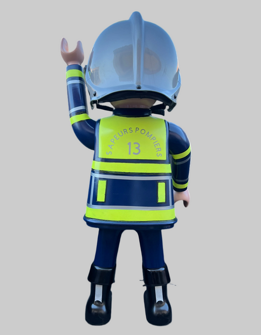 Playmobil XXL pompier personnalisé