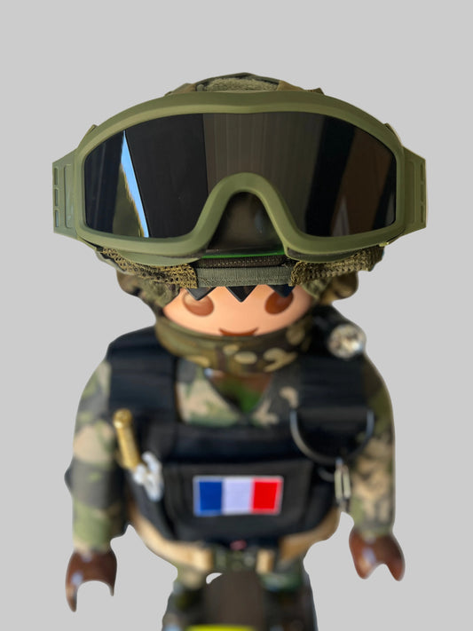 Groupe intervention FORCE SPÉCIALE MILITAIRE ARMEE DE TERRE FRANÇAISE PLAYMOBIL XXL