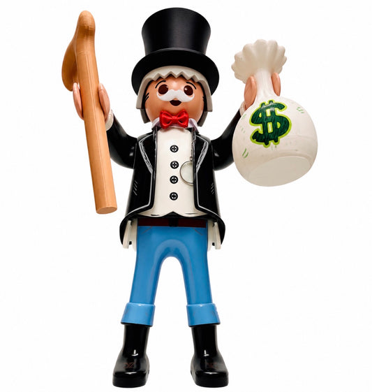 Playmobil XXL personnalisé MONOPOLY DANDY - Pop Art