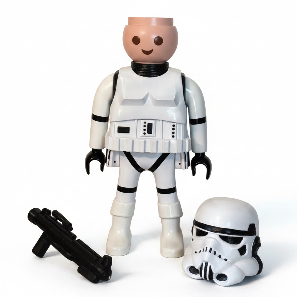 Playmobil XXL personnalisé ÉDITION GALACTIQUE - Pop Art