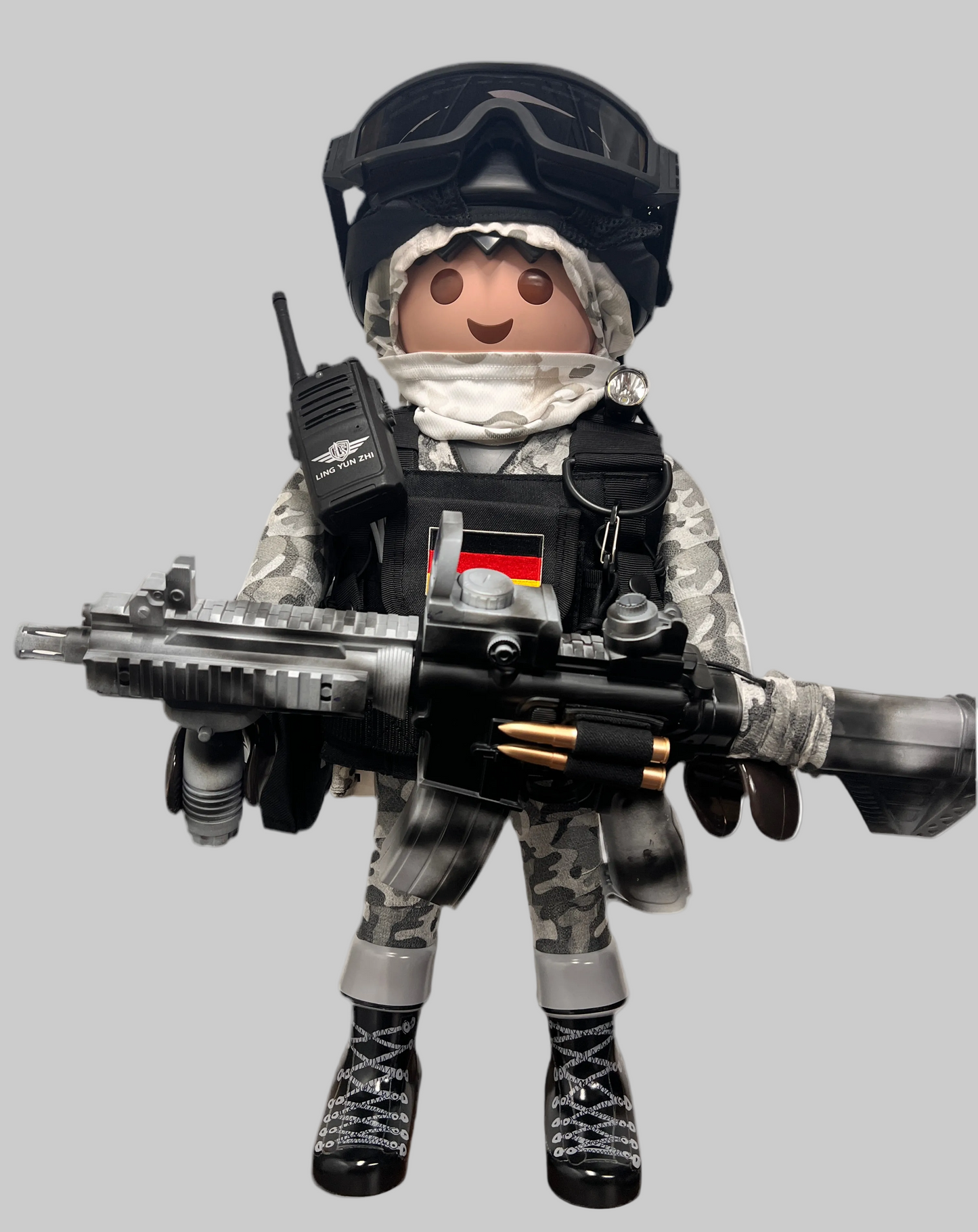 Playmobil XXL militaire personnalisé