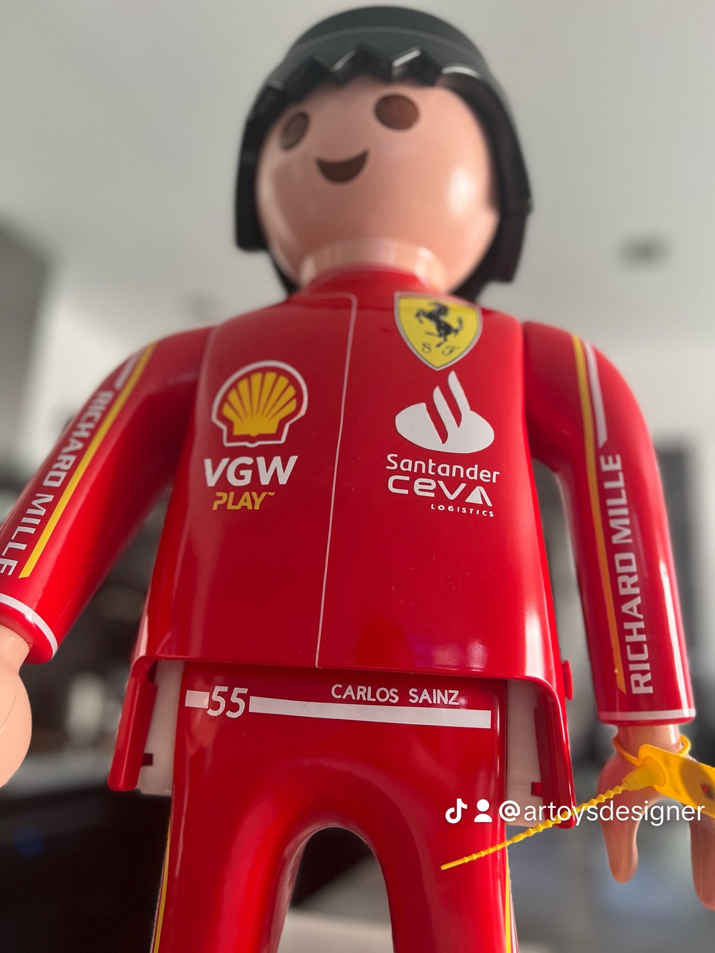PILOTE FORMULA ONE PLAYMOBIL XXL SANZ CARLOS
