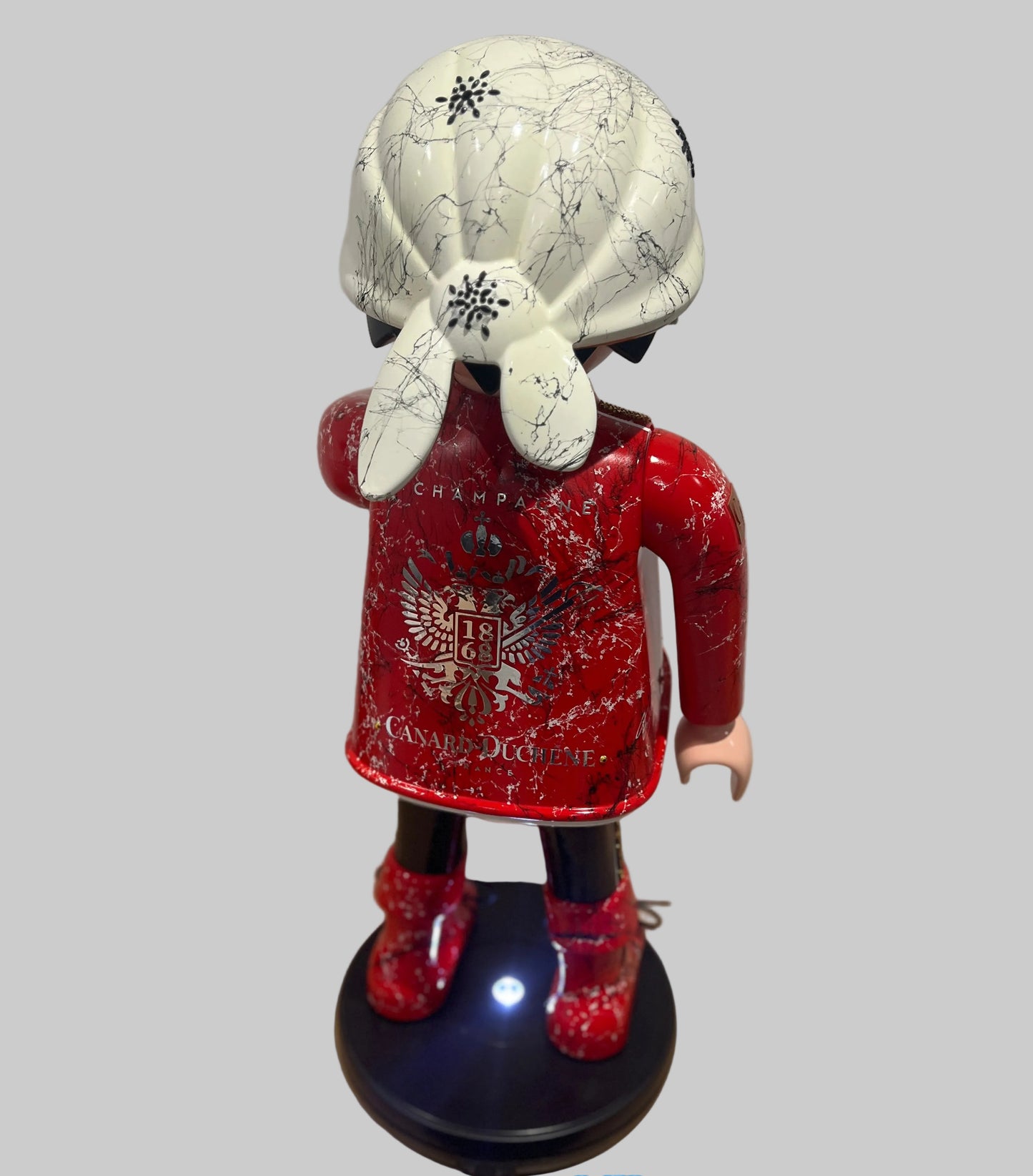 Playmobil XXL personnalisé CHAMPAGNE - Pop Art