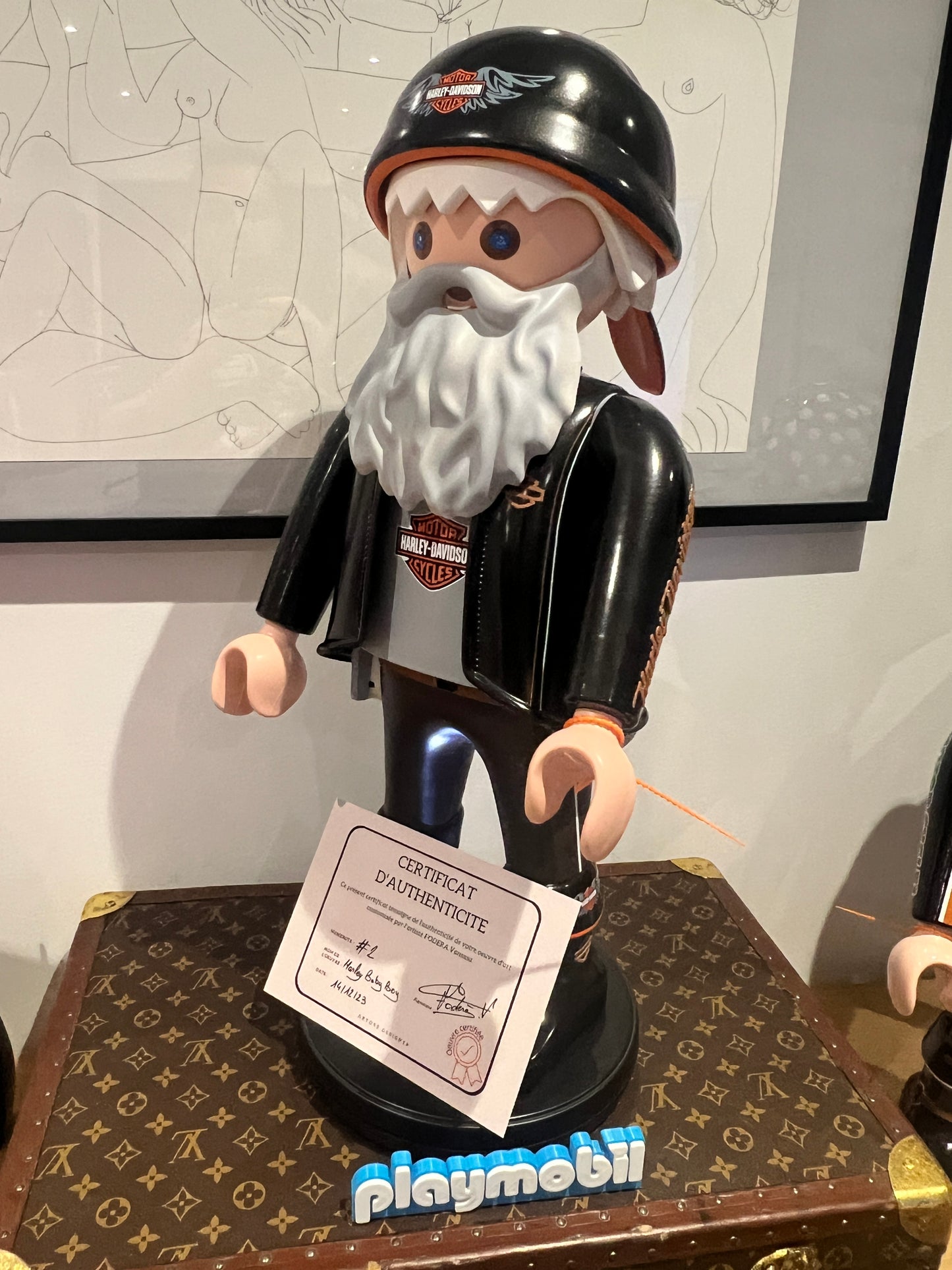 Greybeard BIKER #02 PLAYMOBIL XXL