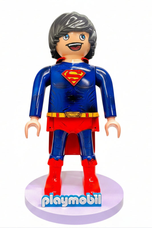 Playmobil XXL personnalisé SUPER HEROS - Pop Art