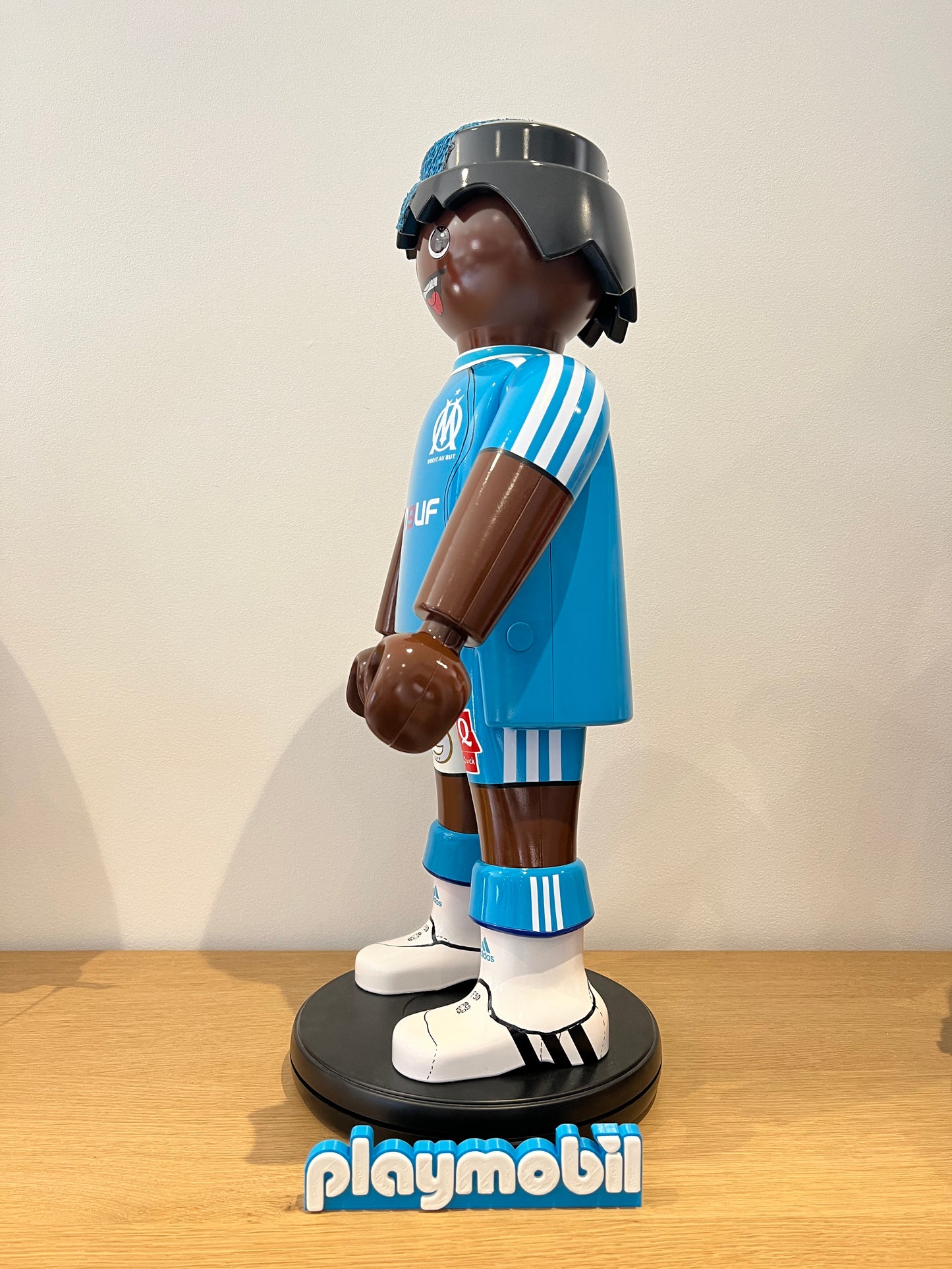 OLYMPIQUE DE MARSEILLE Djibril Cisse OM PLAYMOBIL XXL - joueur de football
