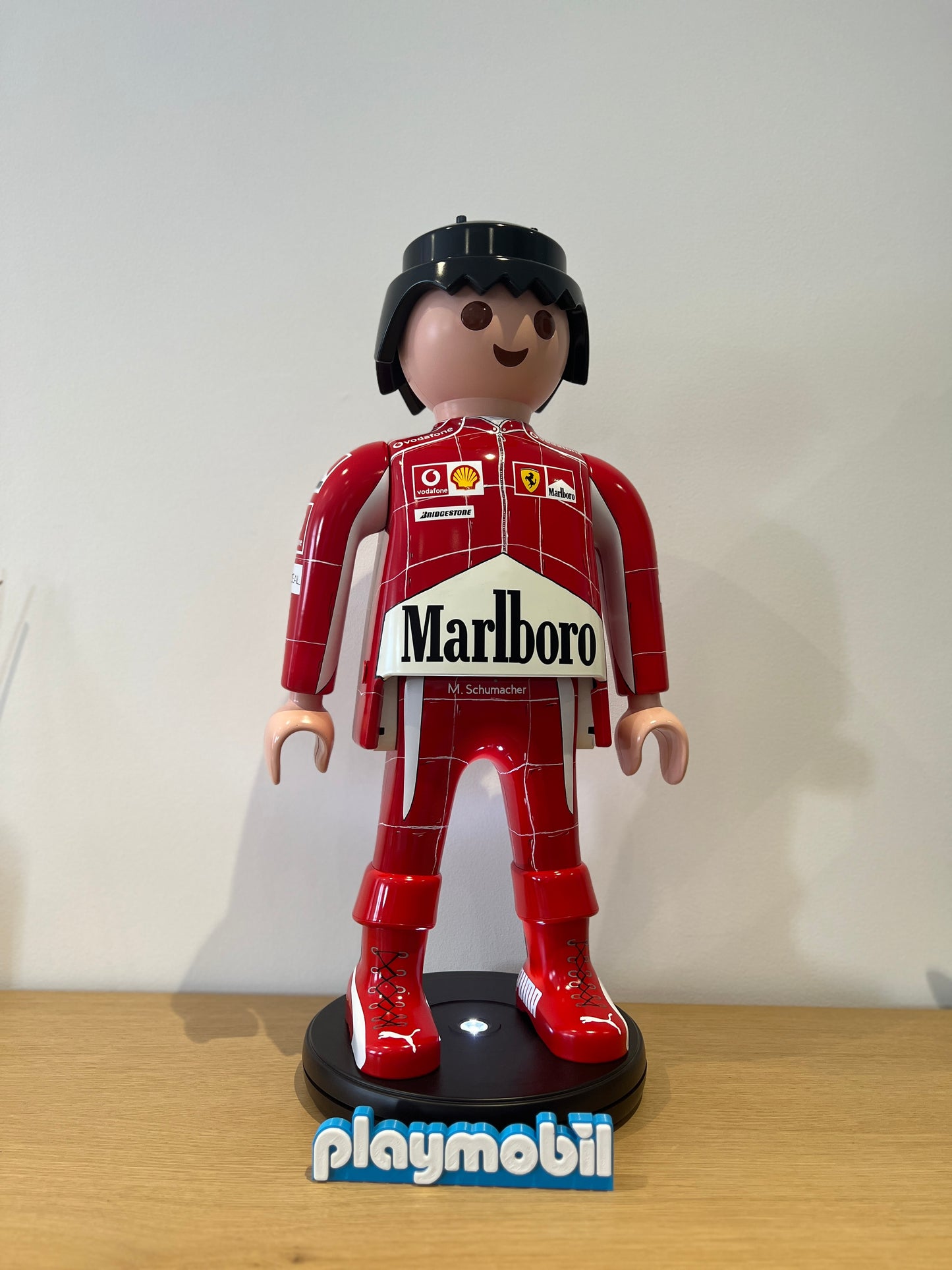 PILOTE FORMULA ONE M. SCHUMACHER PLAYMOBIL XXL