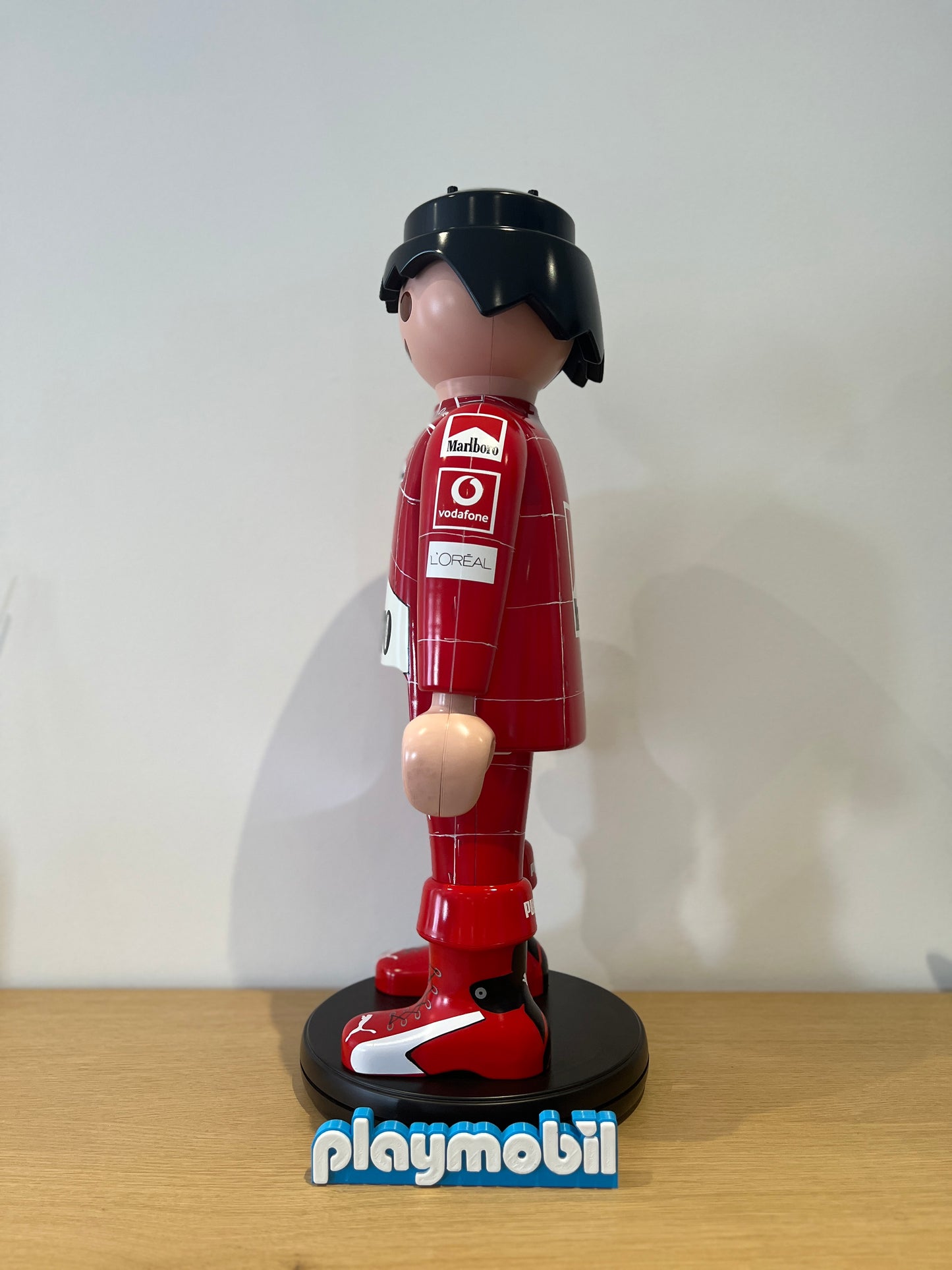Pop Art Sculpture Playmobil XXL PILOT Racing Championship