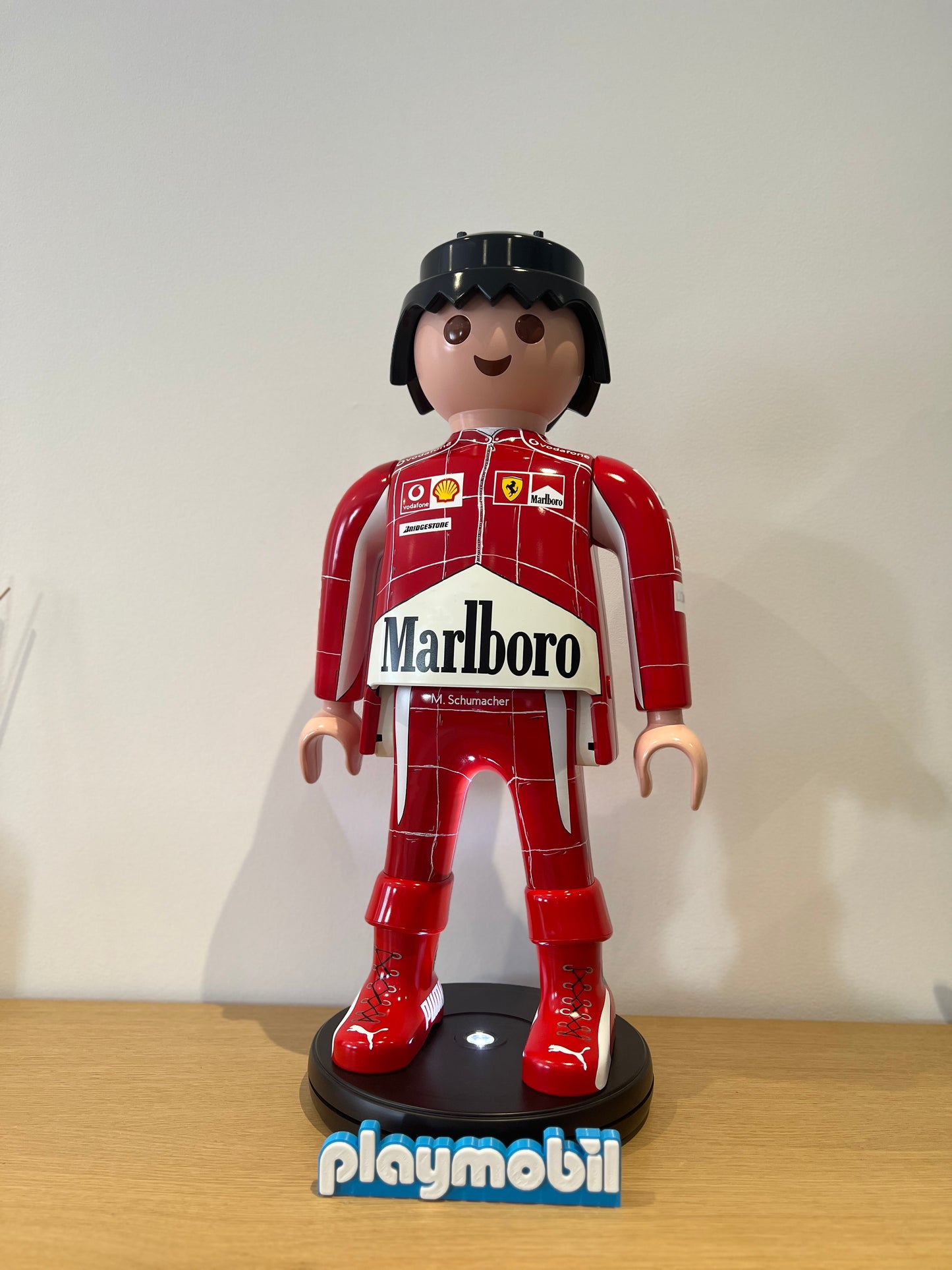 PILOTE FORMULA ONE M. SCHUMACHER PLAYMOBIL XXL
