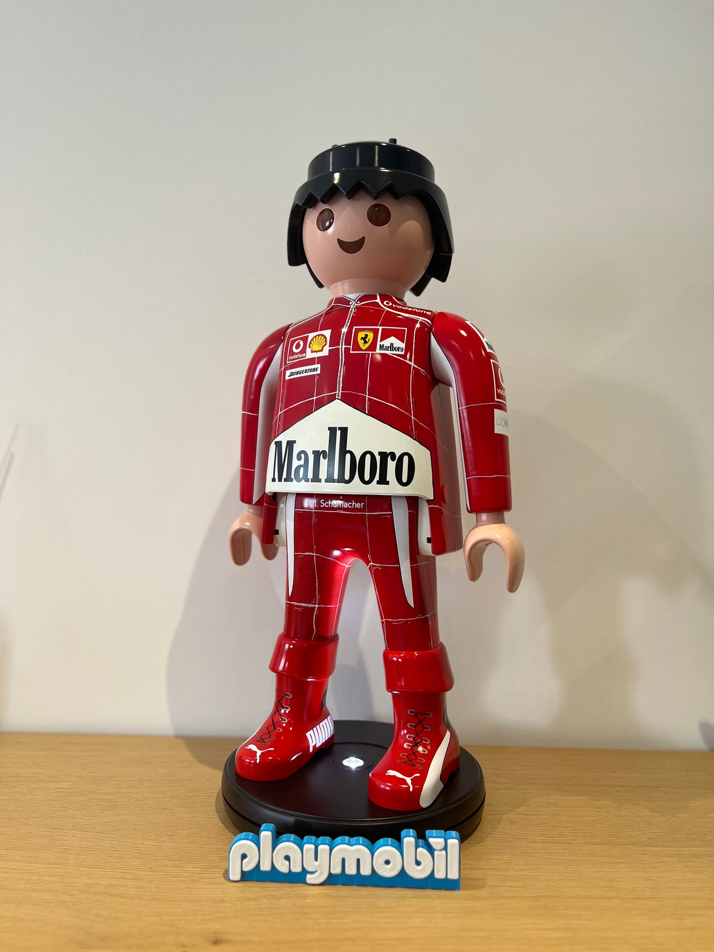 PILOTE FORMULA ONE M. SCHUMACHER PLAYMOBIL XXL
