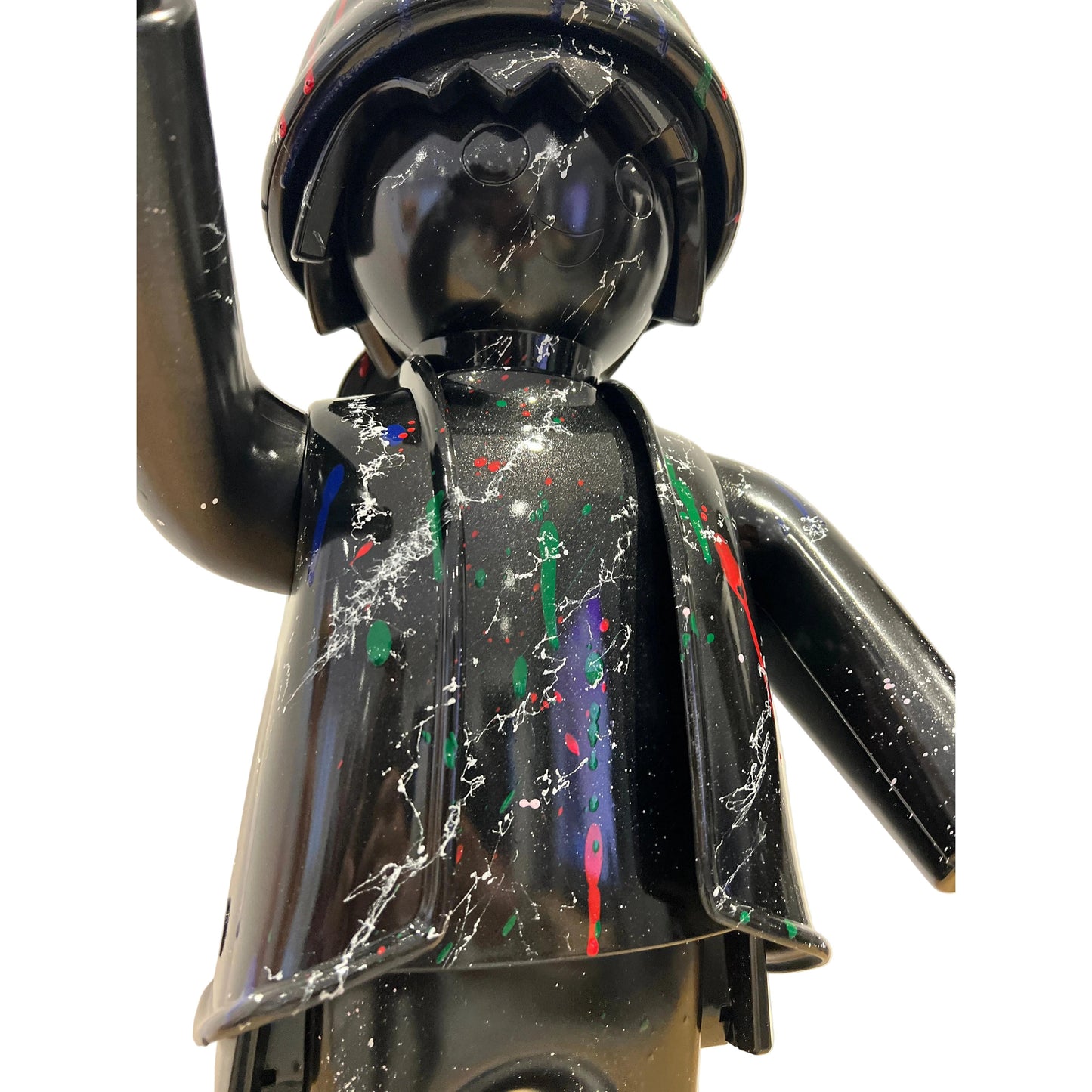 Playmobil XXL personnalisé FULL BLACK COLOR & DESIGN - Pop Art