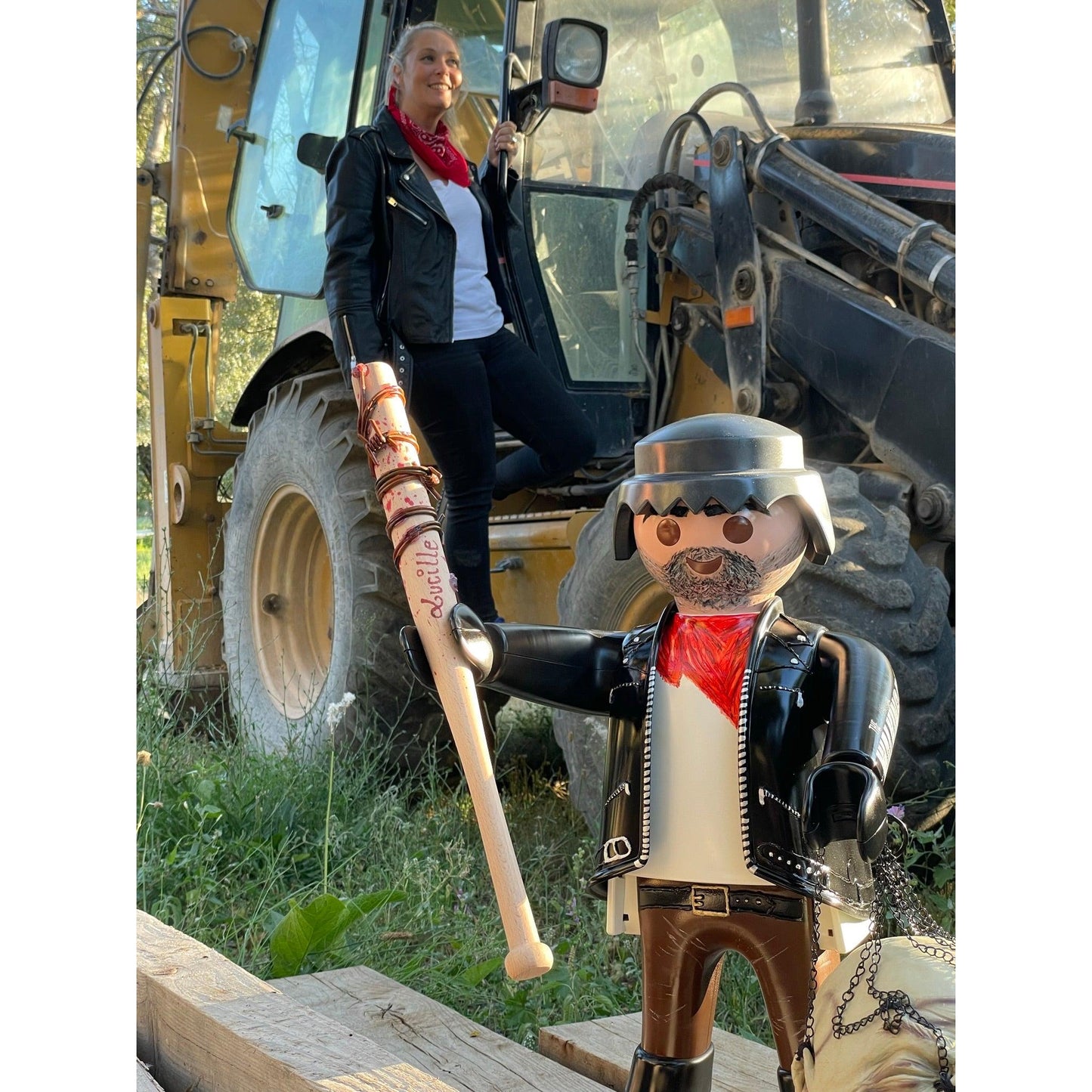 Playmobil XXL personnalisé WALKING DEAD -Pop Art