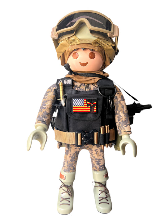 PLAYMOBIL XXL MILITAIRE ET POLICIER