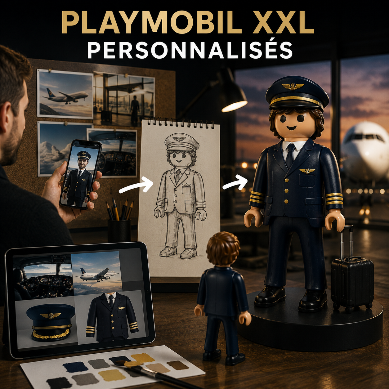VANESSA FODERA ARTISTE PLAYMOBIL XXL CUSTOM