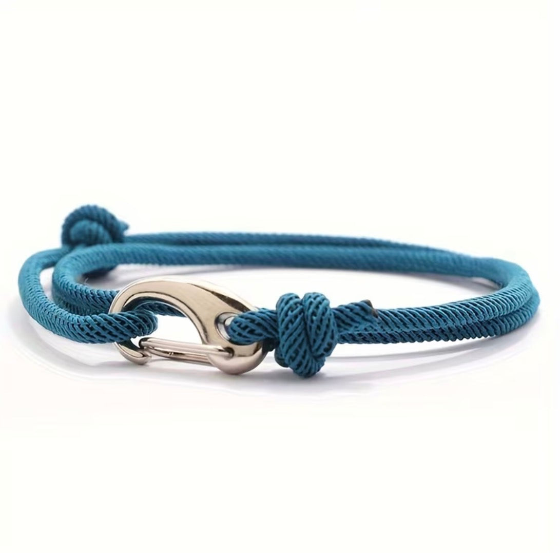 BRACELET CORDAGE MARIN – PORTE-BONHEUR