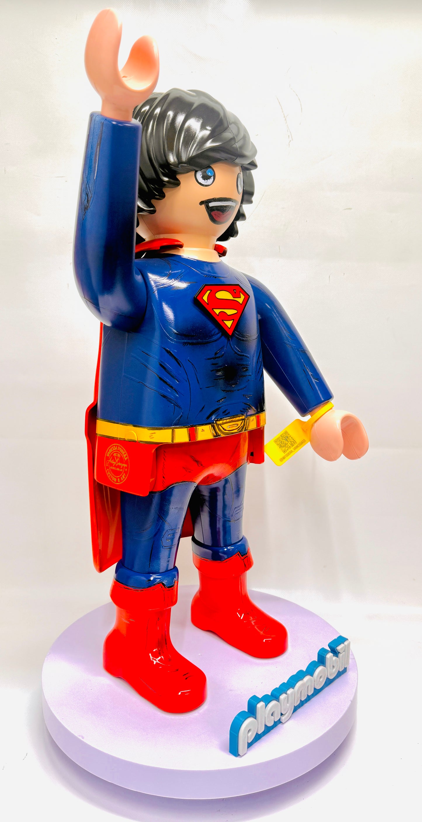 Playmobil XXL personnalisé SUPER HEROS - Pop Art