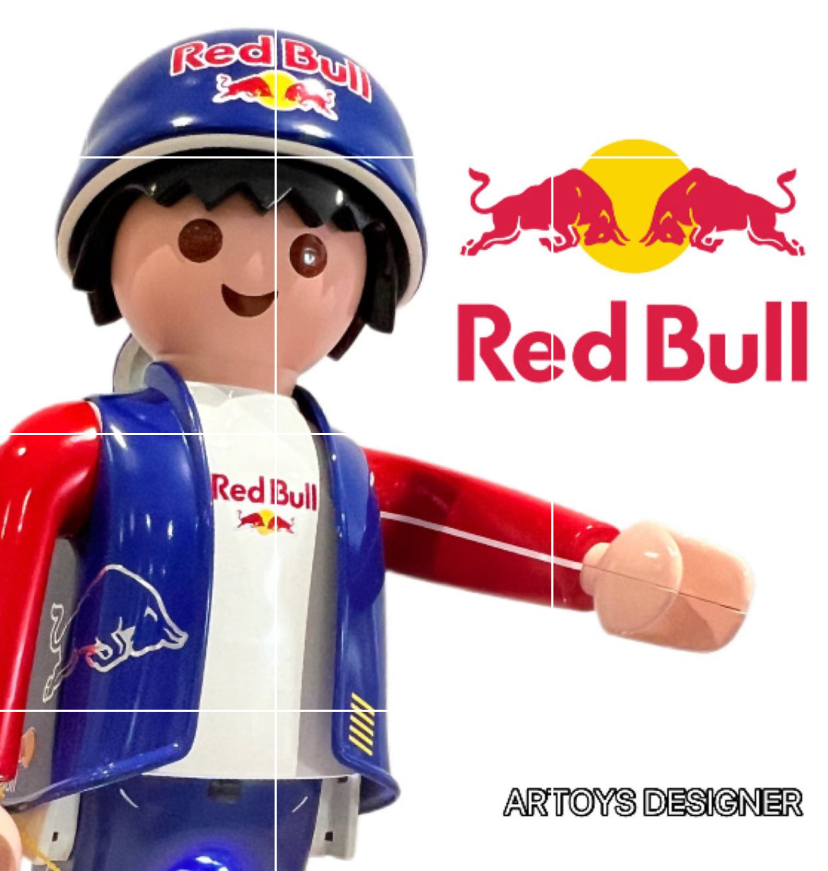 Ton Playmobil XXL promotion red bull

Découvrez le monde incroyable d'Artoys Designer, où votre Playmo métier devient la véritable effigie publicitaire de votre entreprise, représentative de votre travail !

Que vous soyez peintre, cuisinier, pompier, policier, joueur de football, ou autre, Vanessa Fodera vous représente à partir d’un Playmobil XXL de 65 cm de haut.

Imaginez une mascotte d'entreprise ou un Playmobil géant qui vous représente parfaitement dans votre métier, placée à l'ac