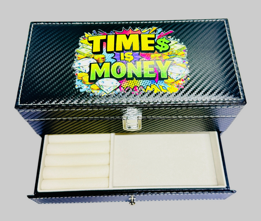 Coffret Montres & Bijoux « TIME IS MONEY »