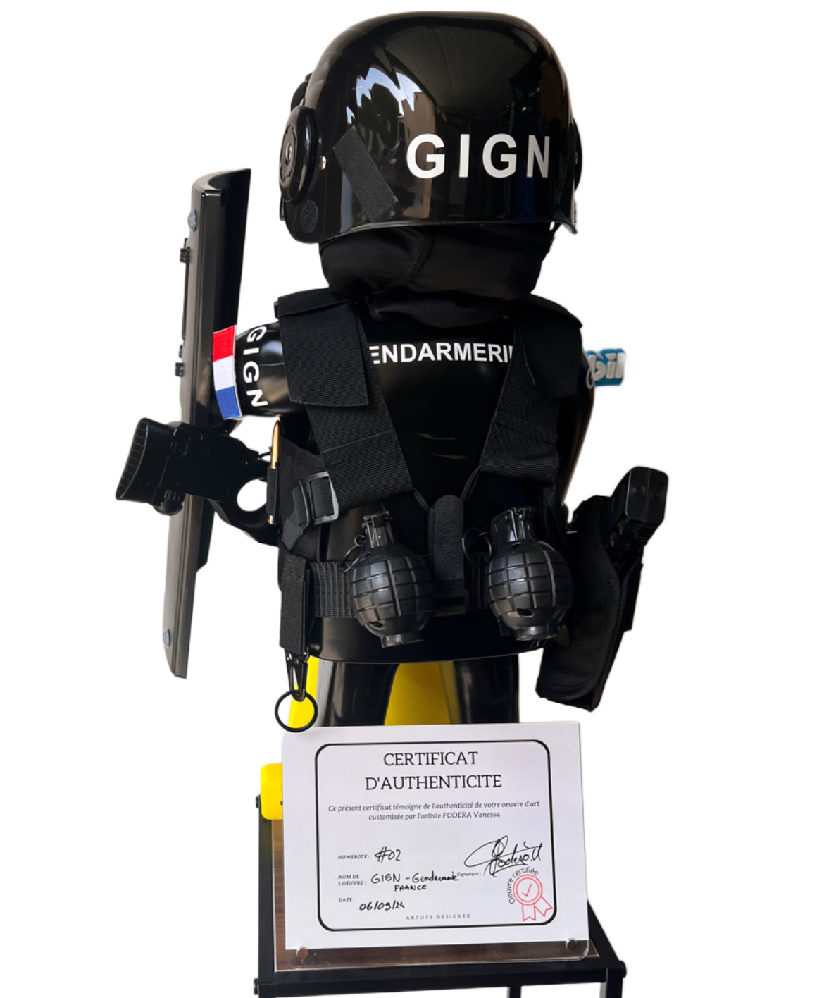 G.I.G.N. Groupe Intervention de la GENDARMERIE NATIONALE PLAYMOBIL XXL - France