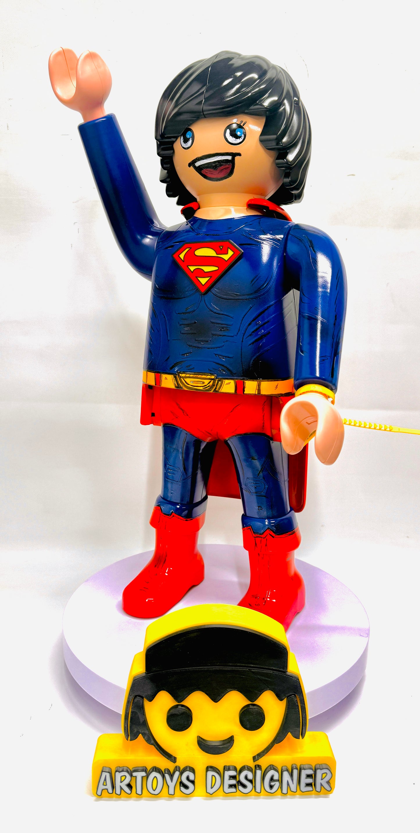 Playmobil XXL personnalisé SUPER HEROS - Pop Art