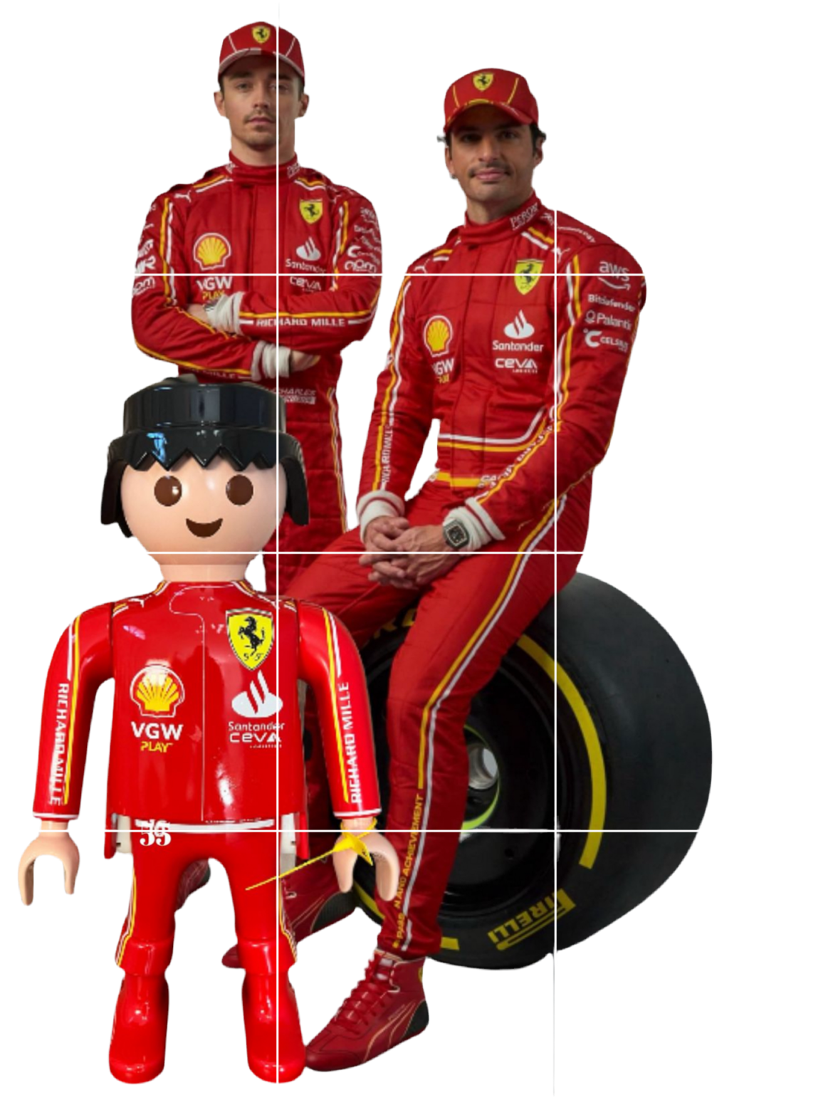Ton Playmobil XXL pilote courses formule un formula one 

Découvrez le monde incroyable d'Artoys Designer, où votre Playmo métier devient la véritable effigie publicitaire de votre entreprise, représentative de votre travail !

Que vous soyez peintre, cuisinier, pompier, policier, joueur de football, ou autre, Vanessa Fodera vous représente à partir d’un Playmobil XXL de 65 cm de haut.

Imaginez une mascotte d'entreprise ou un Playmobil géant qui vous représente parfaitement dans votre métier, placée à l'ac