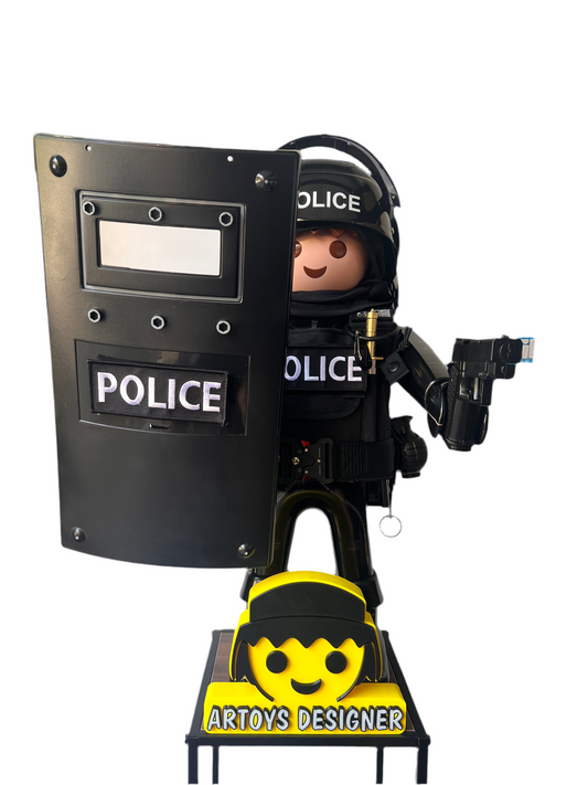 Playmobil XXL policier personnalisé