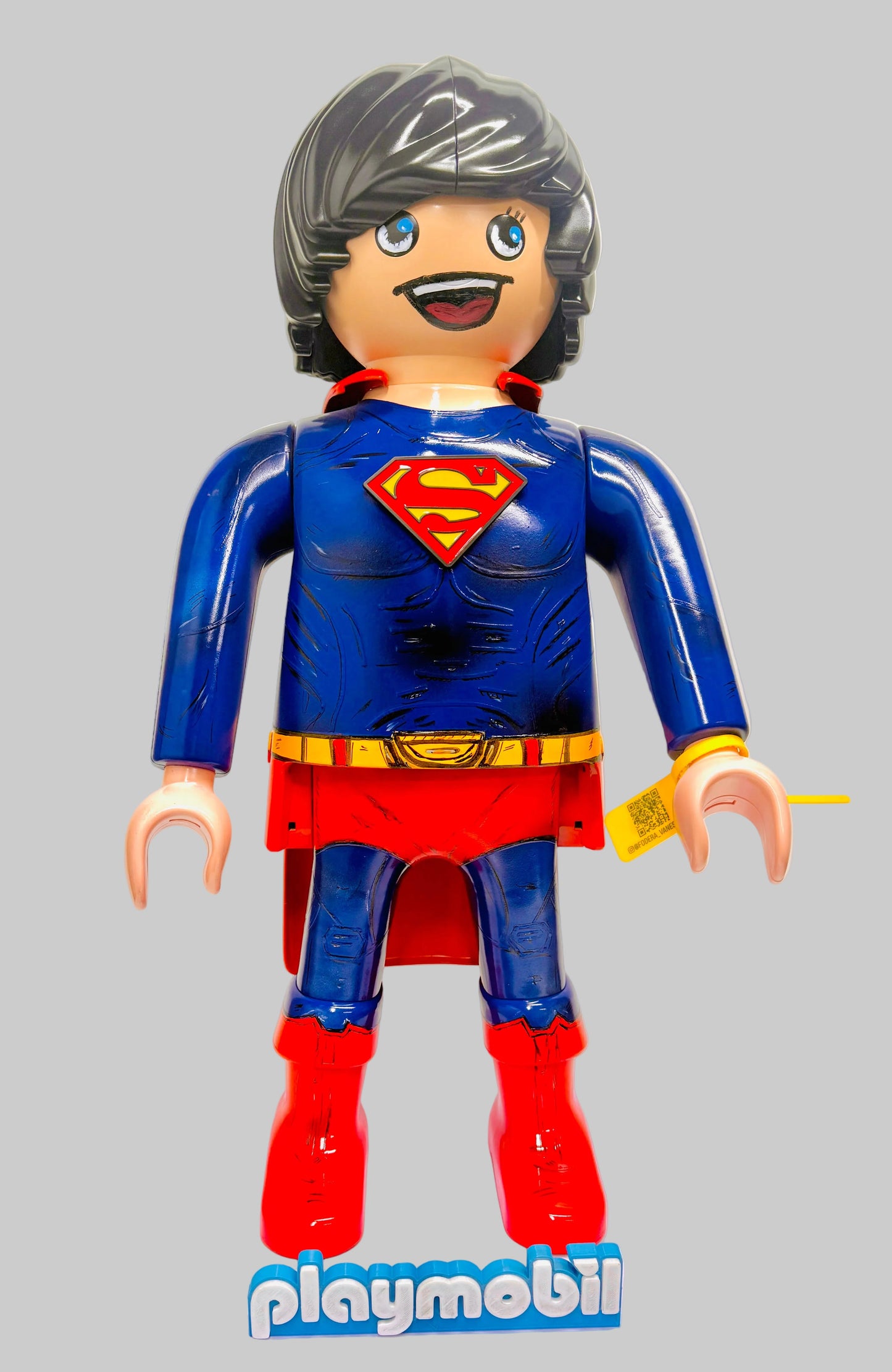 Playmobil XXL personnalisé SUPER HEROS - Pop Art