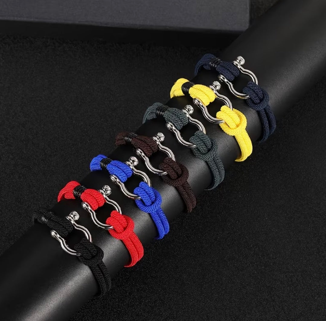 BRACELET CORDAGE JONC MILANO – PORTE-BONHEUR