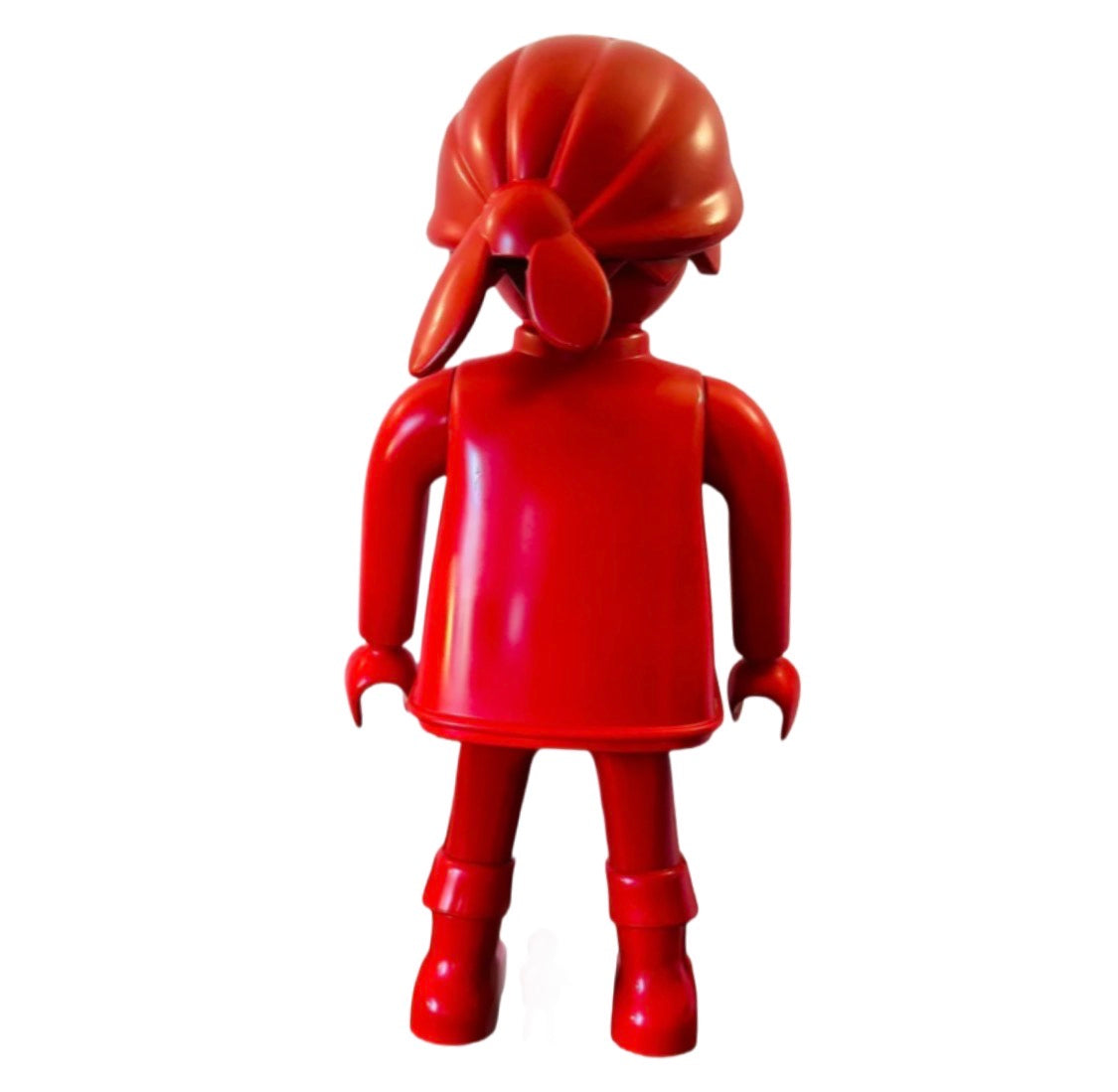 PLAYMOBIL XXL personnalisé FULL RED (logo/texte inclus) - Pop Art