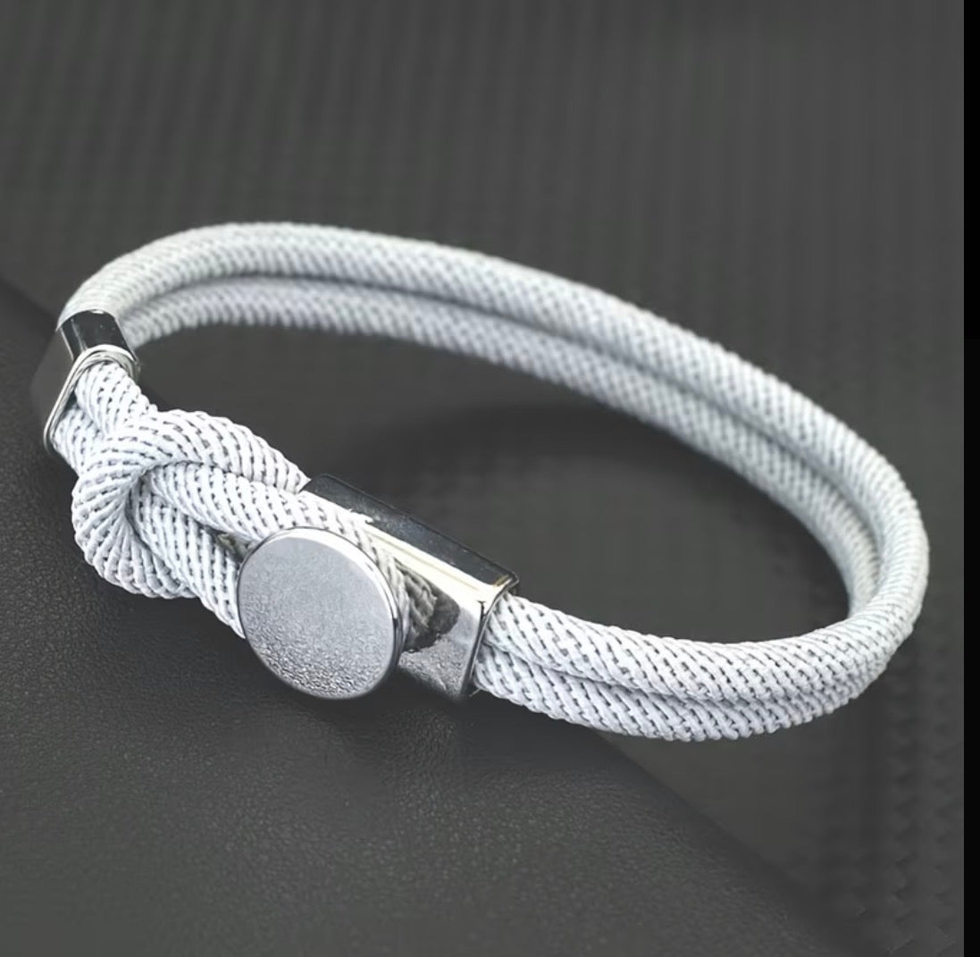 BRACELET CORDAGE JONC – PORTE-BONHEUR