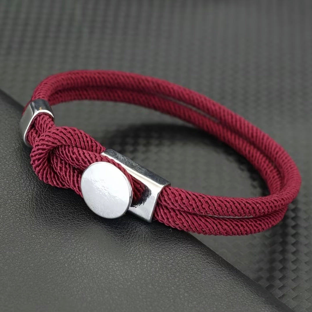 BRACELET CORDAGE JONC – PORTE-BONHEUR