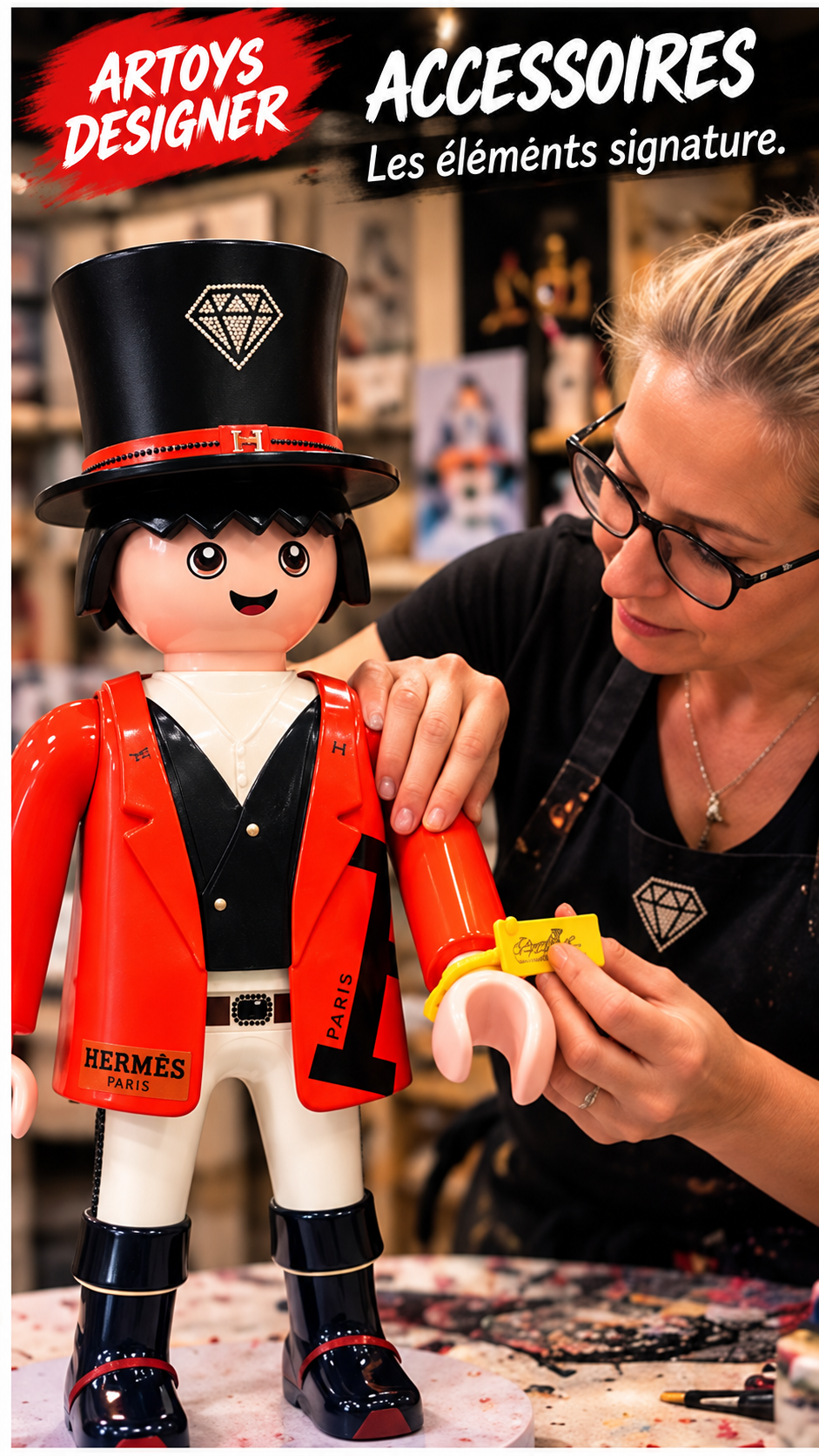 Playmobil XXL personnalisé LUXE MADE IN FRANCE