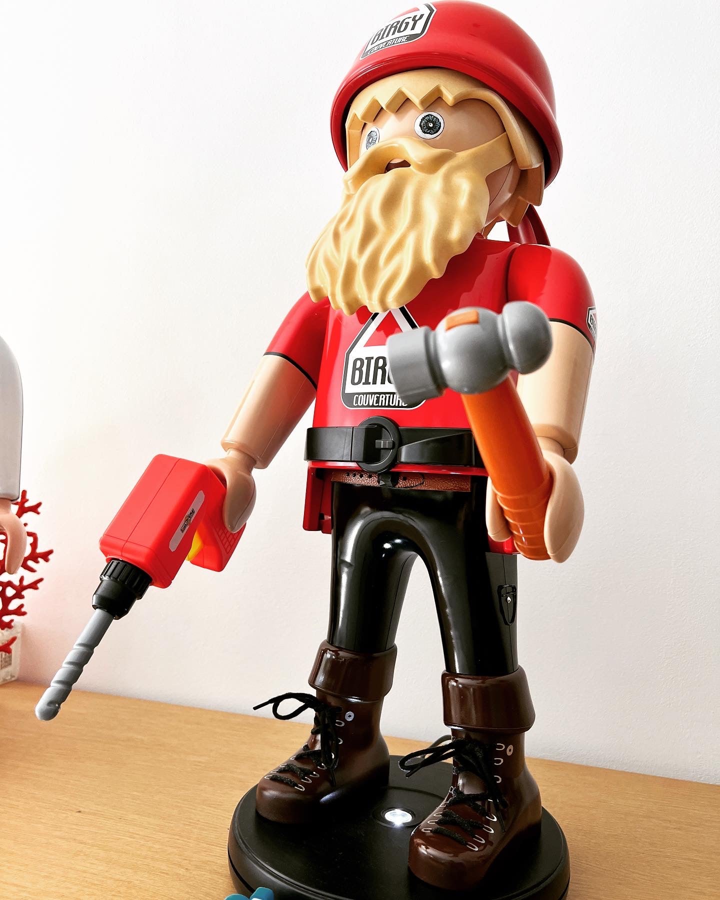 CHARPENTIER MENUISIER PLAYMOBIL XXL ENTREPRISE
